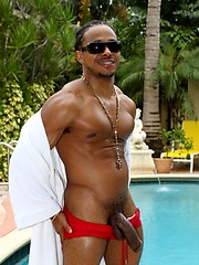Castro Caliente poolside, Added: 2012-07-03 by Black Stud Society