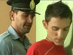 Street thief caught and fucked by a gay policeman, Added: 2012-12-23 by Jail Lust