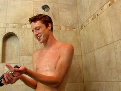 Alan Parish's Shower Play, Added: 2013-02-16 by Boy Crush
