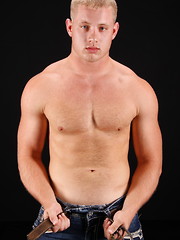 Hot stud Lars strokes dick, Added: 2013-04-14 by ChaosMen