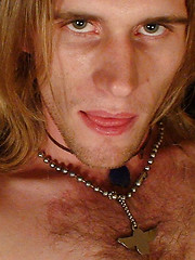 Long Haired Rocker With Thick Dick and Unshaved Pubes, Added: 2013-06-30 by Alternadudes