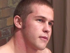 This hot tattooed stud surely knows how to play with his own cock., Added: 2013-10-17 by BadPuppy