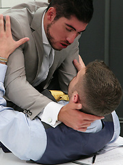 Guys in suits fucking. Adam Wirthmore, Leo Domenico., Added: 2013-11-06 by Men at Play