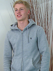 Straight Blond Footballing Ace Ben's First Blow Job From a Man, Added: 2014-01-12 by English Lads