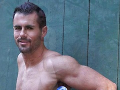 Hung workout with Brock Cooper, Added: 2014-02-13 by Randy Blue