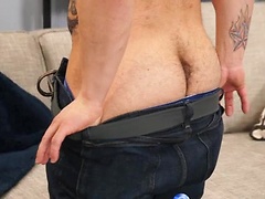 Dex Hammer is hung, furry and horny, Added: 2014-02-14 by Randy Blue