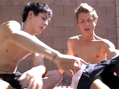 Swimming Pool Fuck Has Creepy Surprise Ending!, Added: 2011-11-10 by Bare Twinks