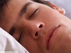 Young euro jocks Kris Evans, Florian Nemec and Julien Hussey in a threesome scene, Added: 2011-11-12 by Bel Ami Online