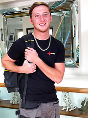 Young Straight Electrician Wanks his Rock Hard Uncut Cock & Cums Using his Tools!, Added: 2023-06-02 by English Lads