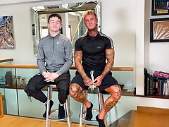 Muscular Stud Harry Wanks & Sucks Troy's Uncut Cock & Straight Lad Troy Returns the Favour!, Added: 2023-10-03 by English Lads