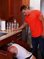 Plumber Sage Hardwell To The Rescue For Micky Mallato And His Stuck Pipes, Added: 2023-12-25 by BadPuppy